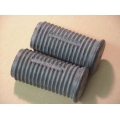 50940-52 Footrest Rubber, Black, Economy, PAIR